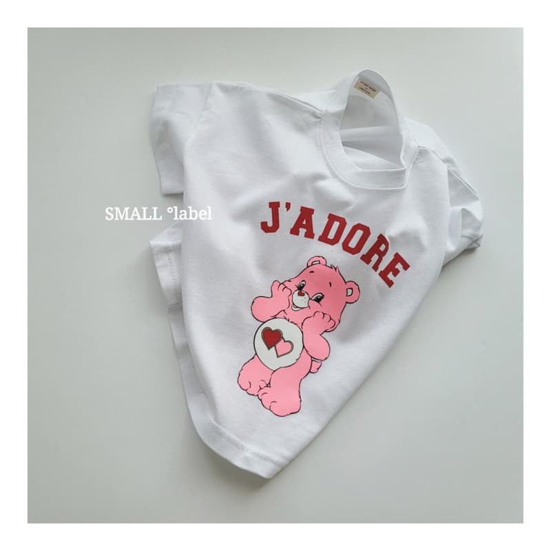 Small Label - Korean Children Fashion - #magicofchildhood - Pink Bear Tee - 5