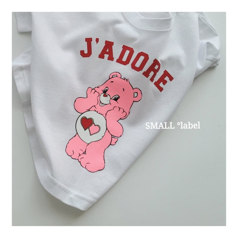 Small Label - Korean Children Fashion - #minifashionista - Pink Bear Tee - 6