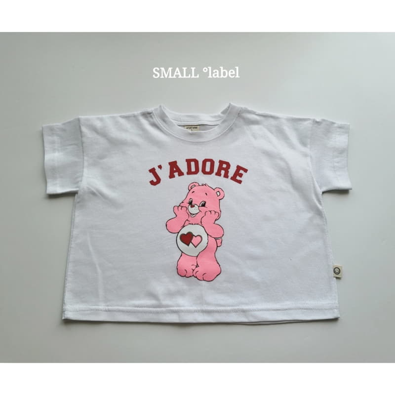 Small Label - Korean Children Fashion - #toddlerclothing - Pink Bear Tee - 9