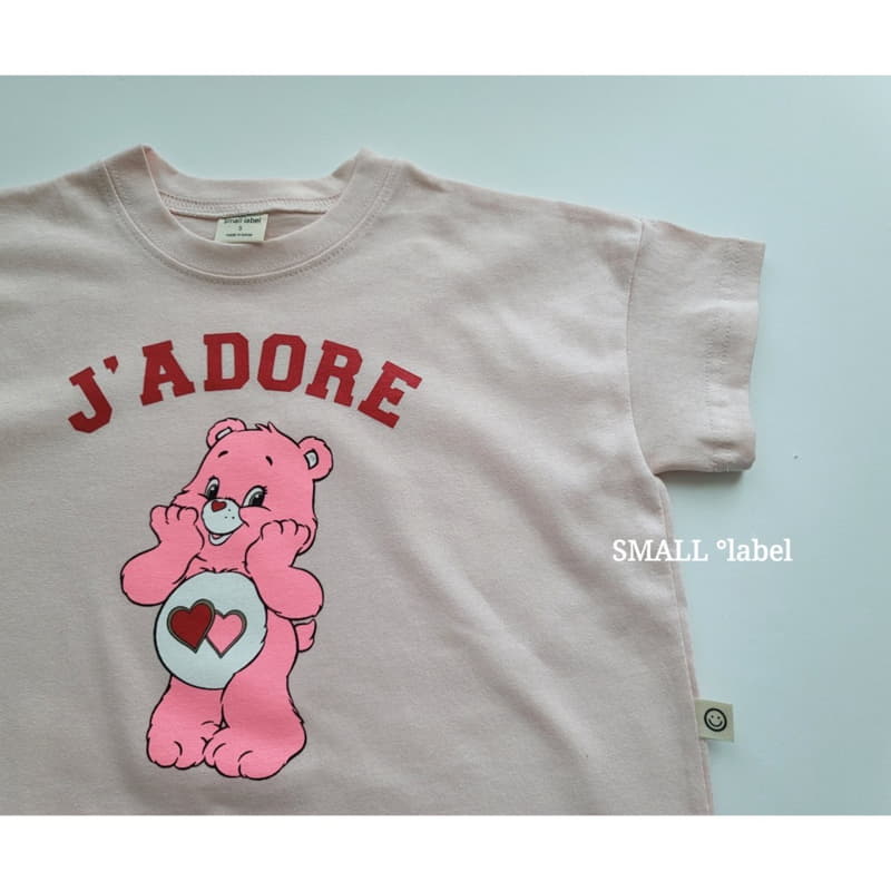 Small Label - Korean Women Fashion - #restrostyle - Pink Bear Tee Mom - 3