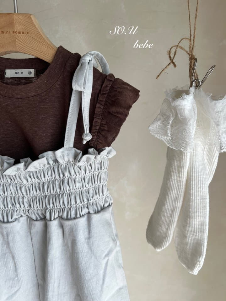 So U - Korean Baby Fashion - #babyboutique - Smock String Bodysuit - 9