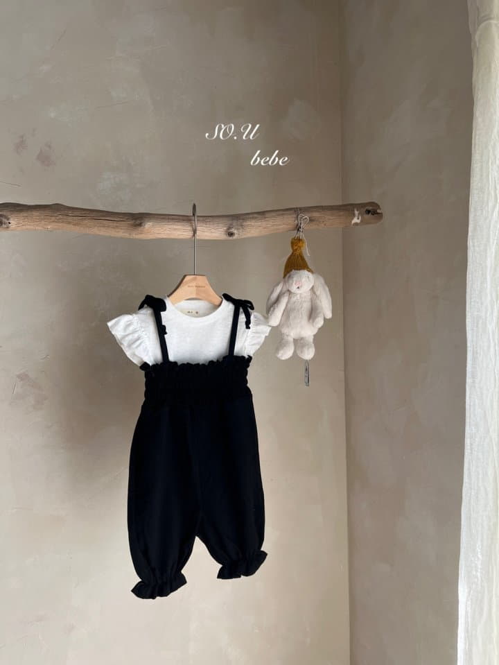 So U - Korean Baby Fashion - #babyootd - Smock String Bodysuit - 2