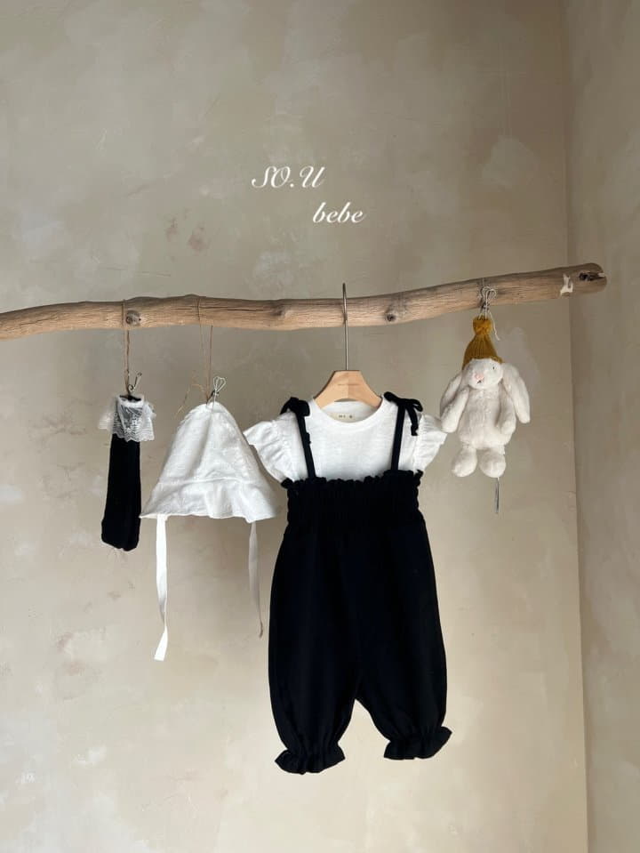 So U - Korean Baby Fashion - #babywear - Smock String Bodysuit - 5