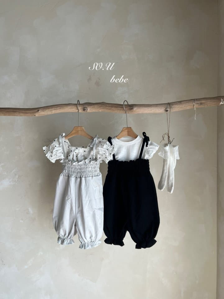 So U - Korean Baby Fashion - #smilingbaby - Smock String Bodysuit - 8