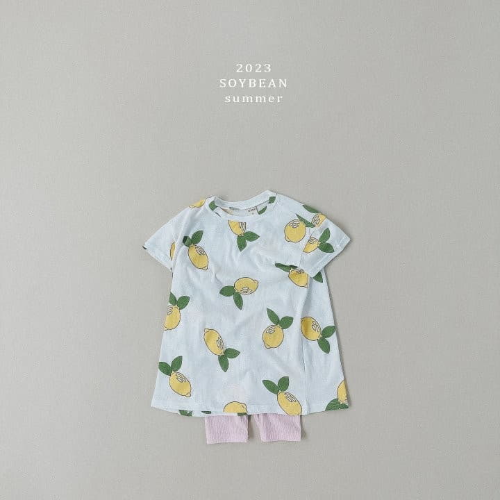 Soybean - Korean Children Fashion - #designkidswear - Lemon Long One-piece - 5