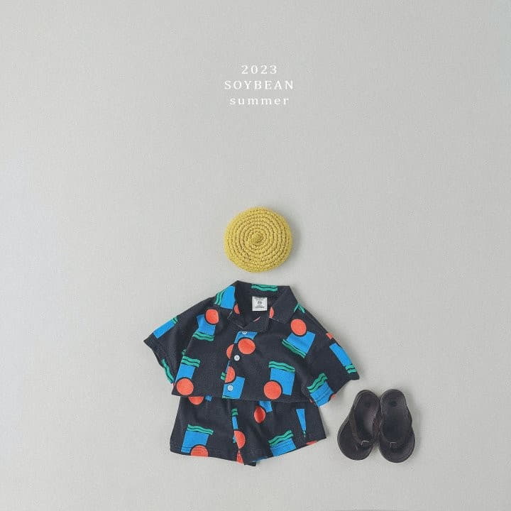 Soybean - Korean Children Fashion - #designkidswear - Island Top Bottom Set - 3