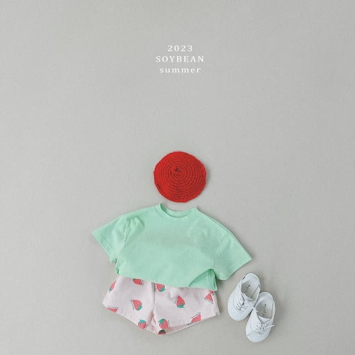 Soybean - Korean Children Fashion - #fashionkids - Ten Strawberry Shorts