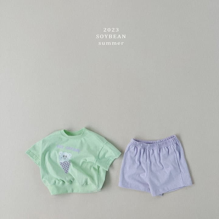 Soybean - Korean Children Fashion - #toddlerclothing - Color Top Bottom Set - 5