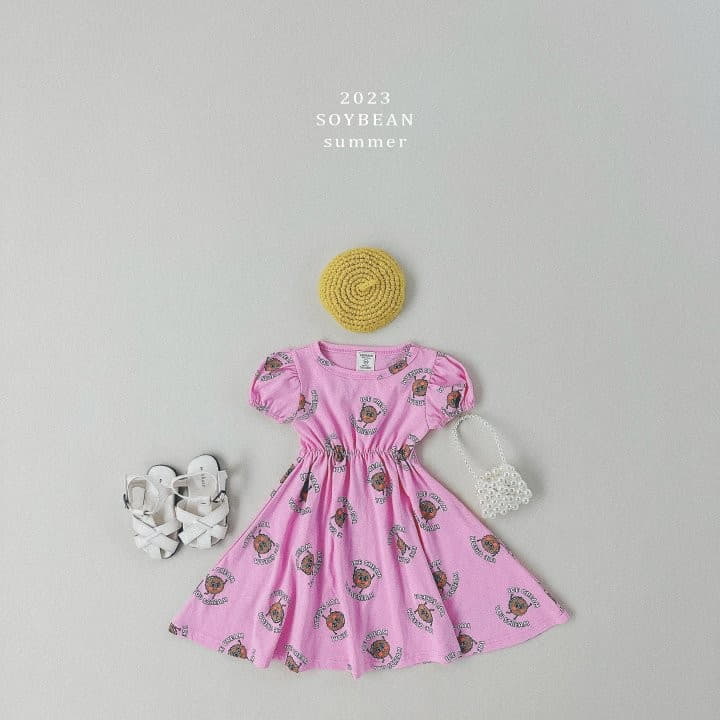 Soybean - Korean Children Fashion - #toddlerclothing - Cracker One-piece - 2