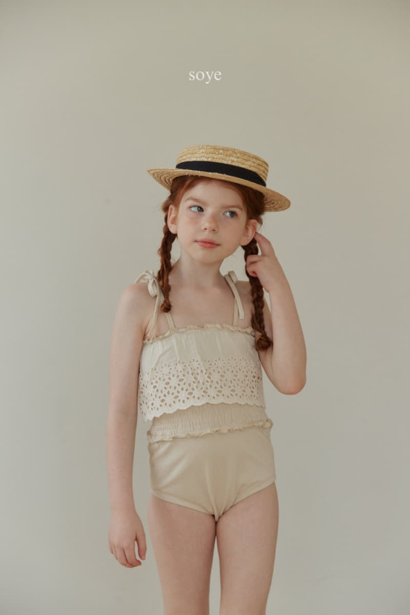 Soye - Korean Children Fashion - #kidsshorts - Lace Swimwear - 11