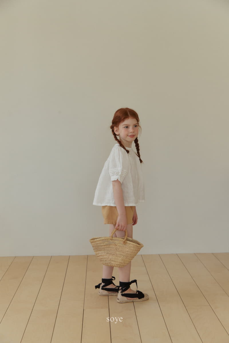 Soye - Korean Children Fashion - #kidsstore - Bom Linen Blouse - 12