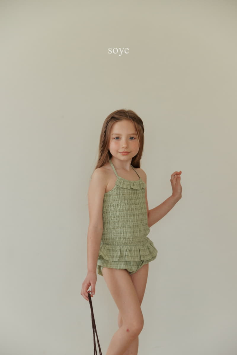 Soye - Korean Children Fashion - #littlefashionista - Jijel Whole Neck Swimwear - 12
