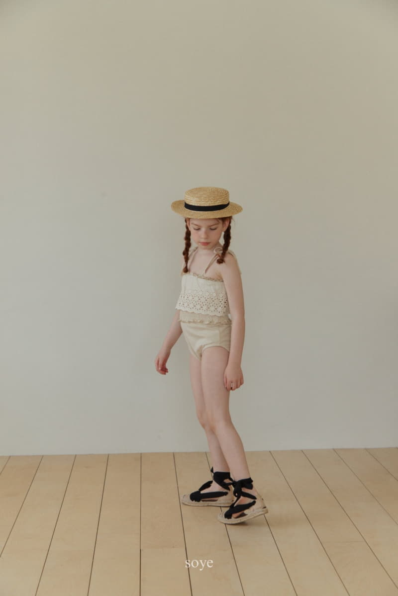 Soye - Korean Children Fashion - #todddlerfashion - Lace Swimwear - 4