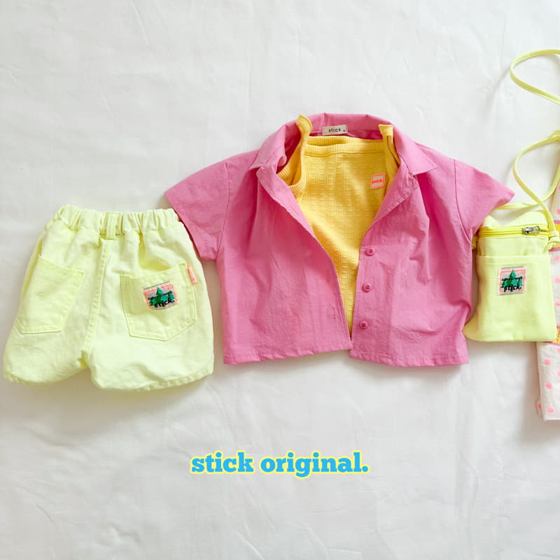 Stick - Korean Children Fashion - #kidsshorts - Yang Shirt - 10