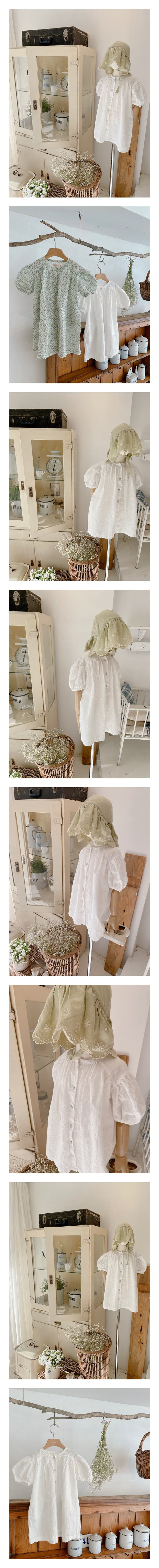 Studio M - Korean Children Fashion - #magicofchildhood - Daisy One-piece Light Mint