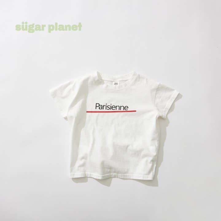 Sugar Planet - Korean Children Fashion - #kidsshorts - Paris Tee - 10