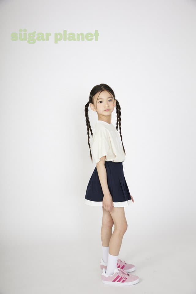 Sugar Planet - Korean Children Fashion - #stylishchildhood - Plare Layered Skirt - 5