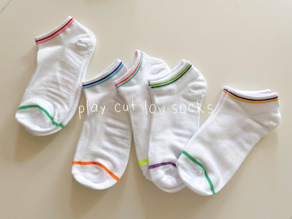 Teamand - Korean Children Fashion - #Kfashion4kids - Play Socks Set - 5