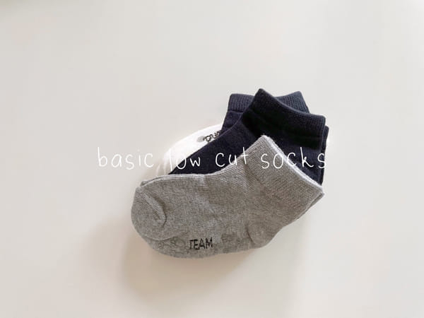 Teamand - Korean Children Fashion - #kidsshorts - Baisc Socks Set
