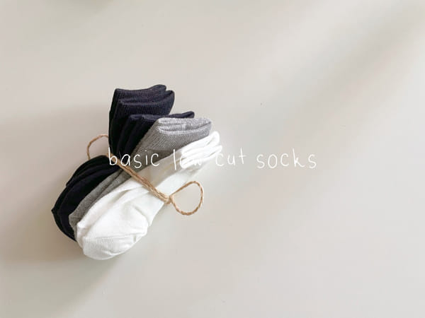 Teamand - Korean Children Fashion - #kidzfashiontrend - Baisc Socks Set - 3