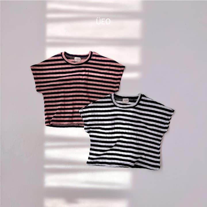 U Eo - Korean Children Fashion - #childofig - Stripes Plat Tee - 11