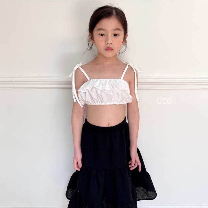 U Eo - Korean Children Fashion - #childofig - Ocean Crop Blouse - 4