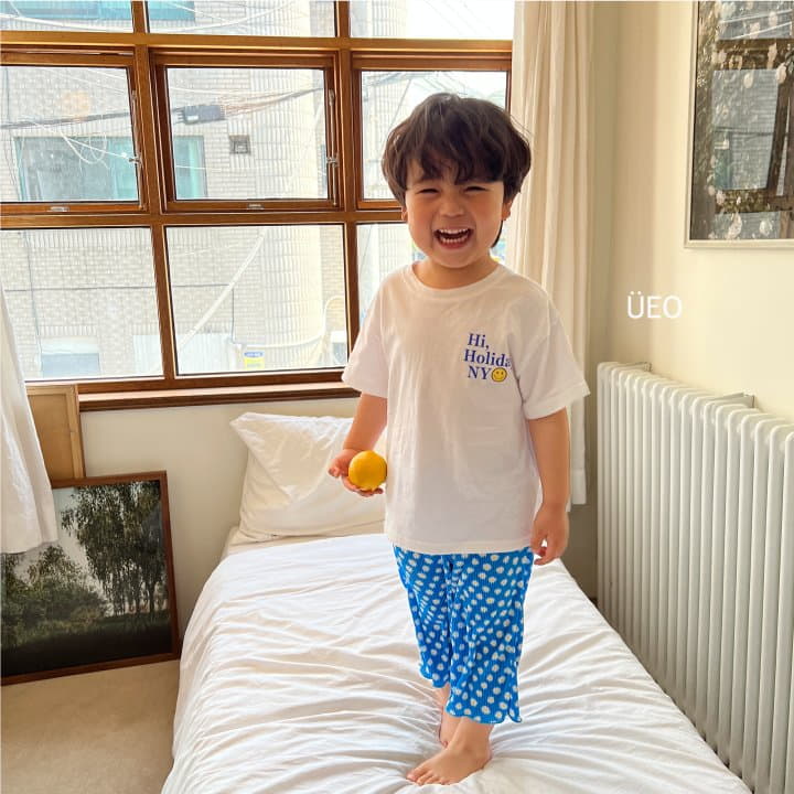 U Eo - Korean Children Fashion - #discoveringself - New York Smile Tee - 12