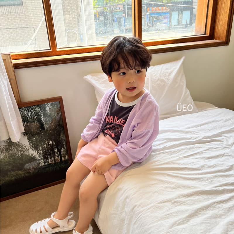 U Eo - Korean Children Fashion - #kidsshorts - Hawaii Piping Sleeveless - 6