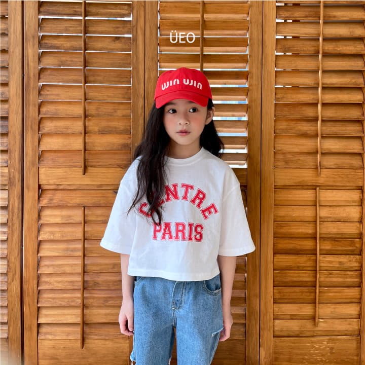 U Eo - Korean Children Fashion - #magicofchildhood - Paris Crop Tee - 9