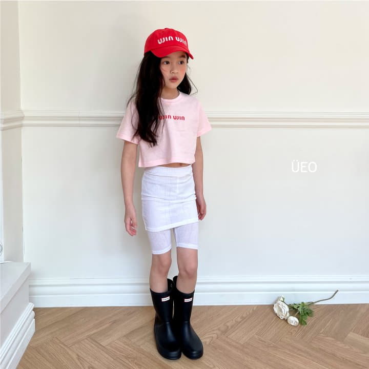 U Eo - Korean Children Fashion - #stylishchildhood - New Jeans Skirt Leggings - 5