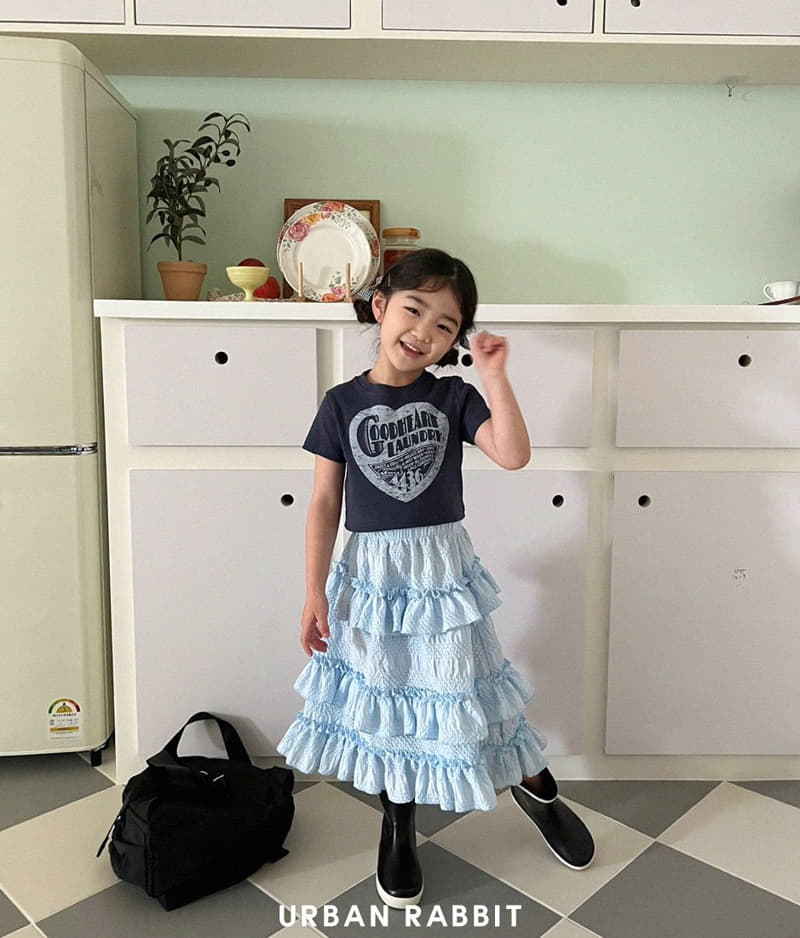 Urban Rabbit - Korean Children Fashion - #childrensboutique - Heart Crop Tee - 2