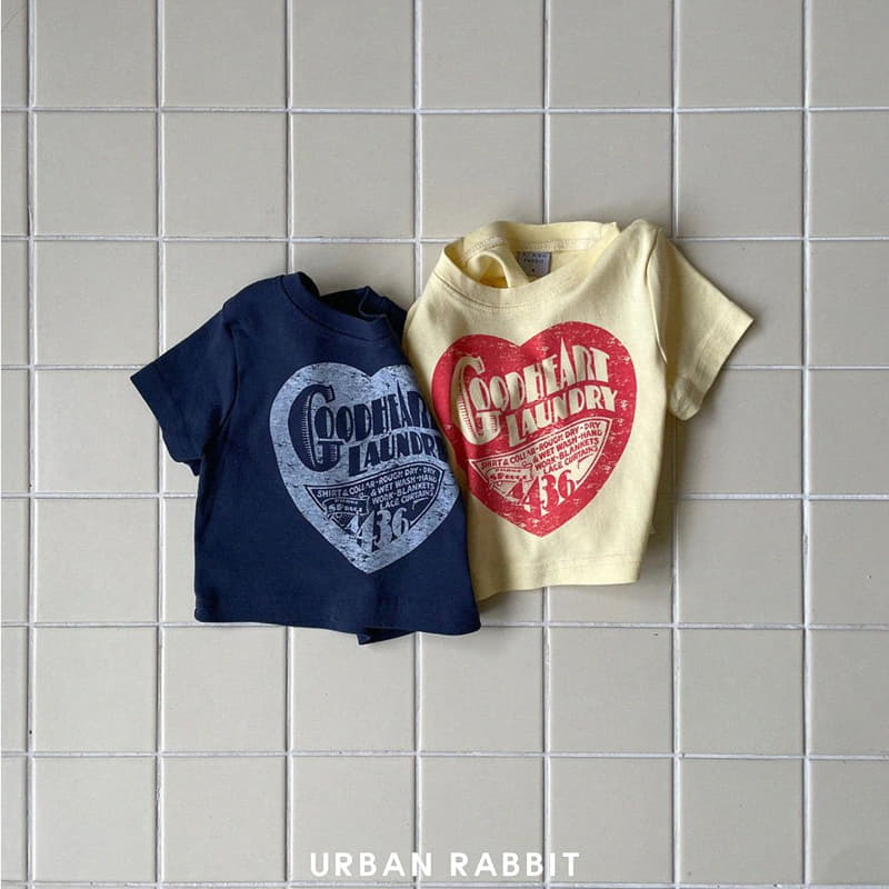 Urban Rabbit - Korean Children Fashion - #fashionkids - Heart Crop Tee - 5