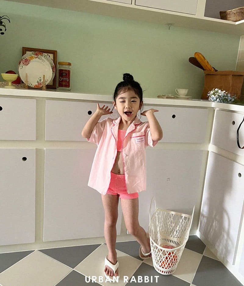 Urban Rabbit - Korean Children Fashion - #fashionkids - Piping Beach Shirt - 2