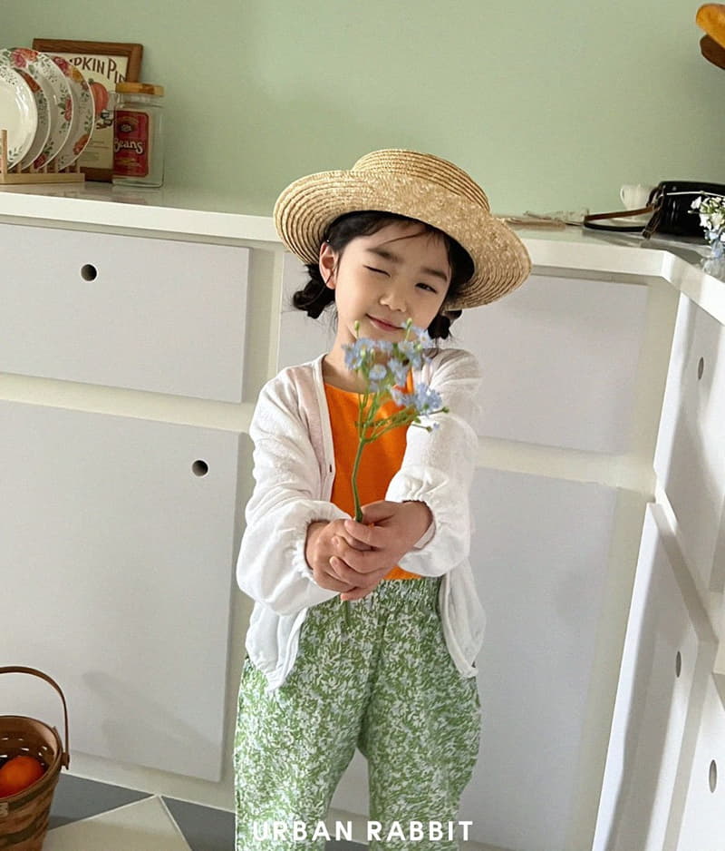 Urban Rabbit - Korean Children Fashion - #kidsstore - Linen Smooth Cardigan - 3