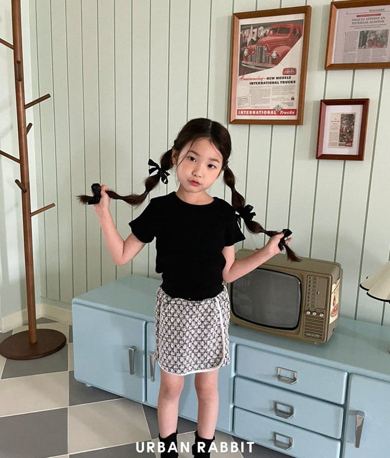 Urban Rabbit - Korean Children Fashion - #kidzfashiontrend - Back Open Crop Tee - 12