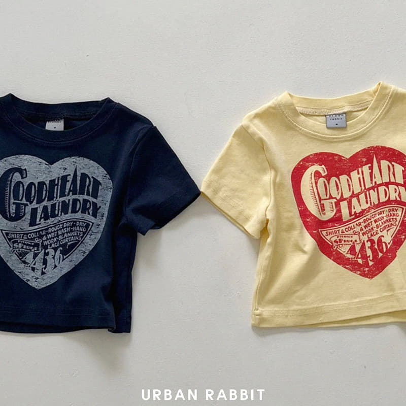 Urban Rabbit - Korean Children Fashion - #kidzfashiontrend - Heart Crop Tee - 8