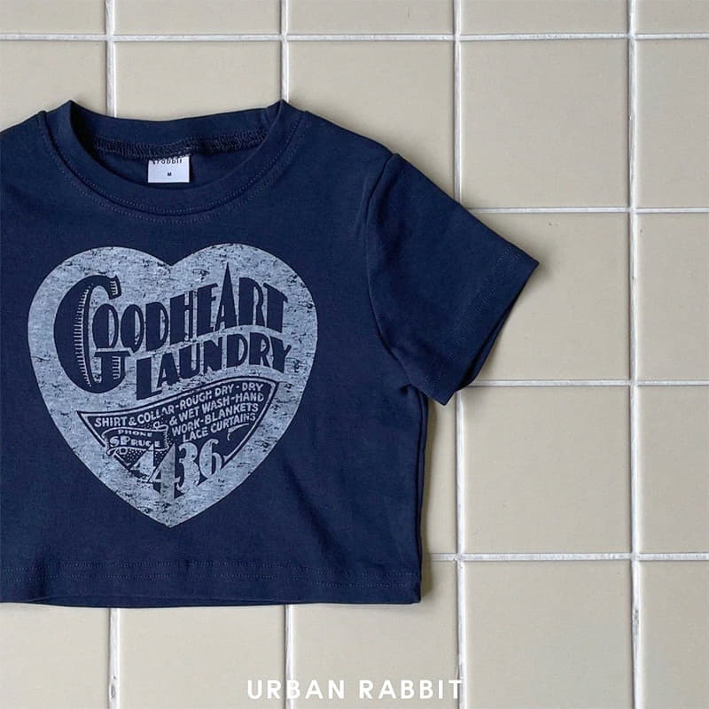 Urban Rabbit - Korean Children Fashion - #minifashionista - Heart Crop Tee - 12