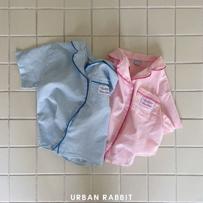Urban Rabbit - Korean Children Fashion - #prettylittlegirls - Piping Beach Shirt - 10