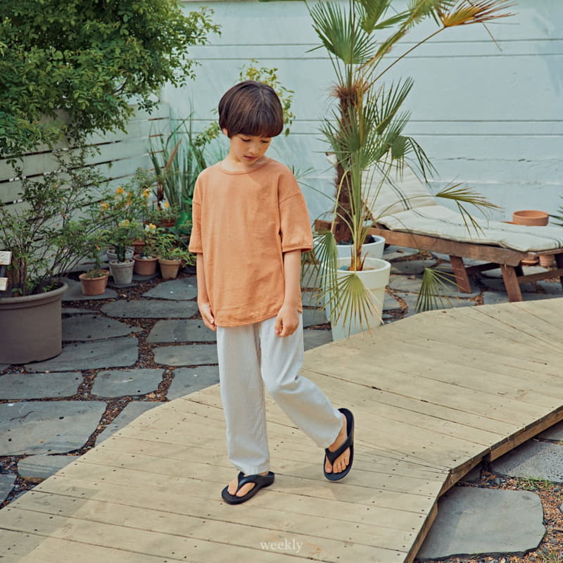 Weekly - Korean Children Fashion - #Kfashion4kids - Something Linen Tee - 7