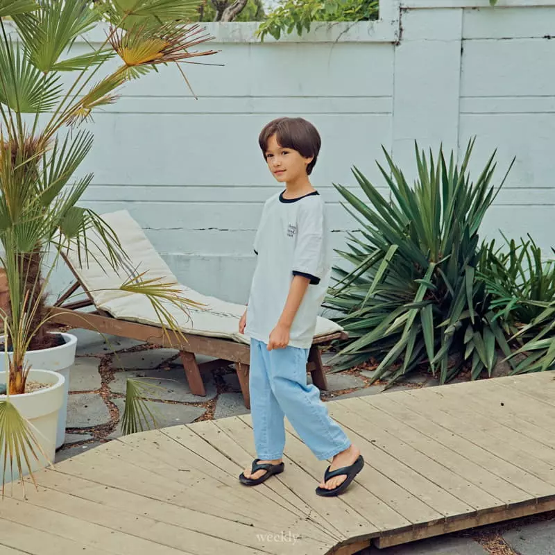 Weekly - Korean Children Fashion - #childofig - Linen Semi Jeans - 7