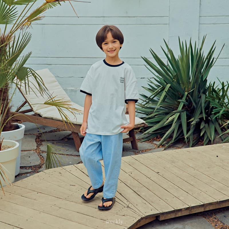 Weekly - Korean Children Fashion - #childofig - Linen Semi Jeans - 8