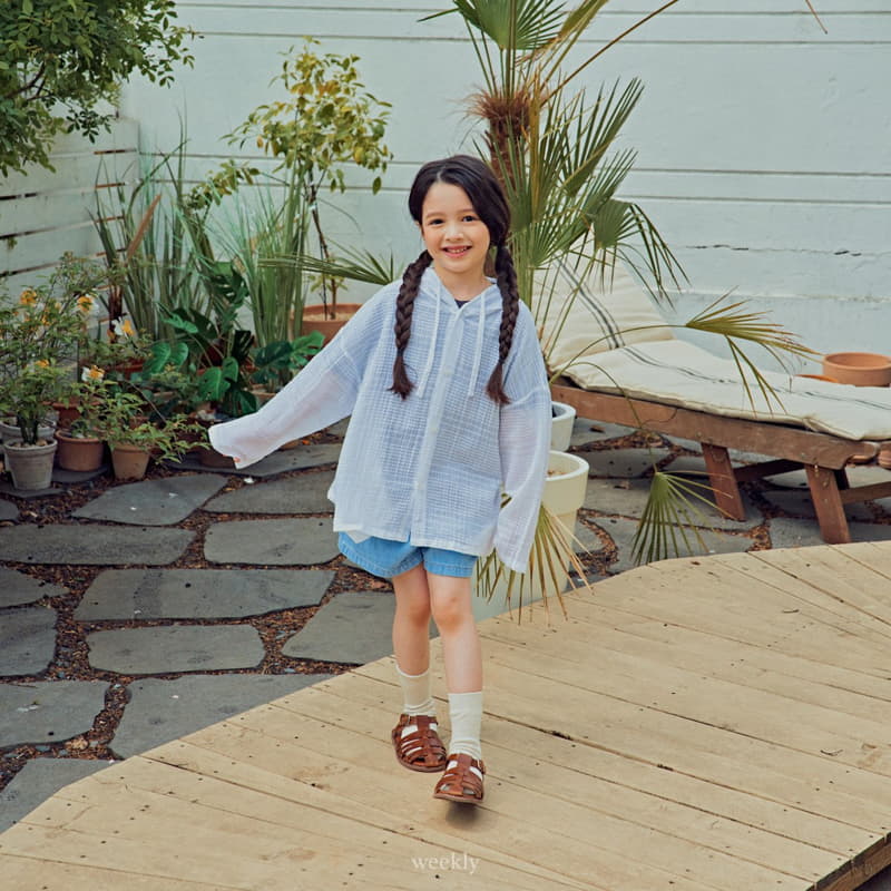 Weekly - Korean Children Fashion - #discoveringself - Blue Denim Shorts - 10