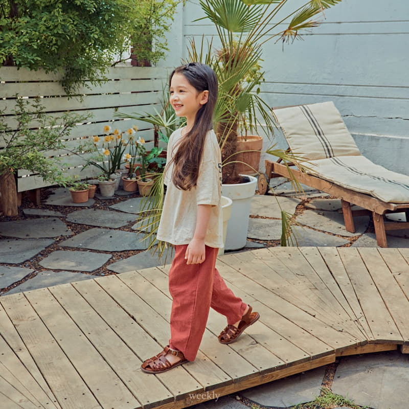 Weekly - Korean Children Fashion - #fashionkids - Basic Pants - 9