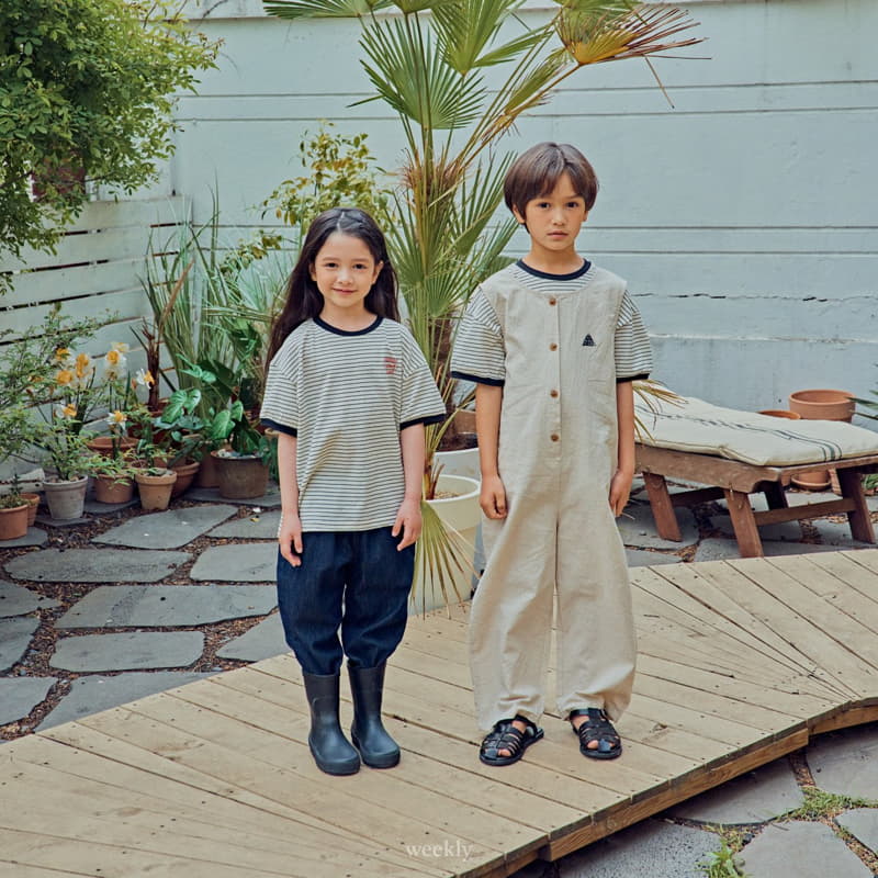 Weekly - Korean Children Fashion - #kidsshorts - Salad Tee - 4