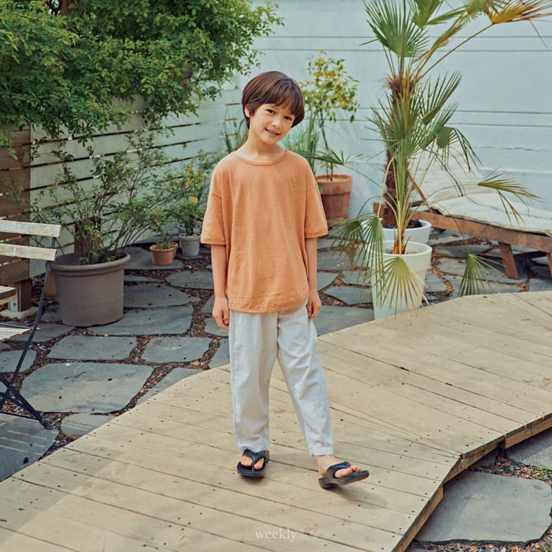 Weekly - Korean Children Fashion - #kidzfashiontrend - Something Linen Tee - 6