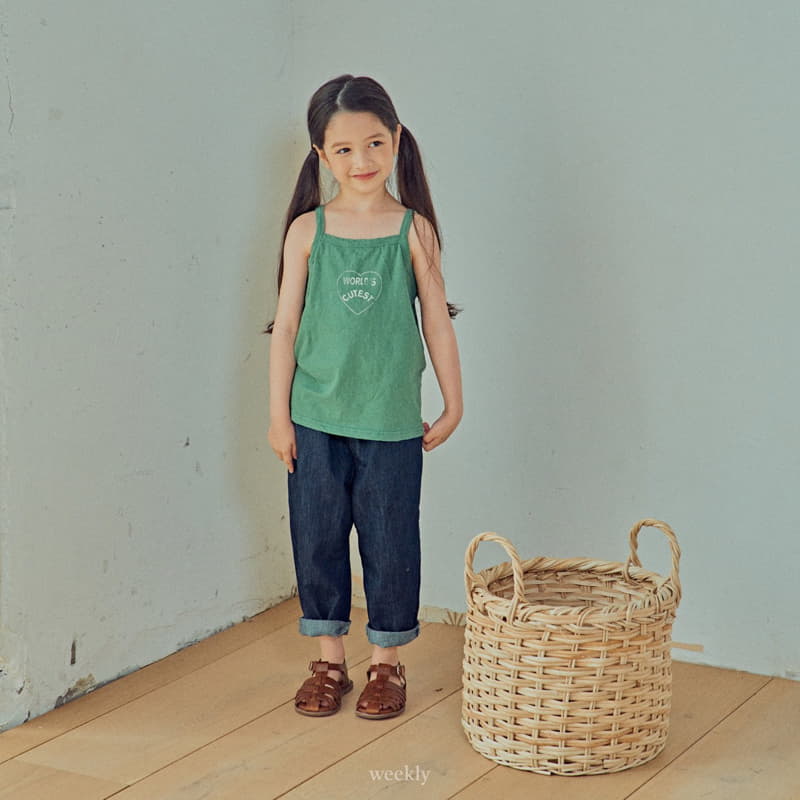 Weekly - Korean Children Fashion - #kidzfashiontrend - Summer Cute Sleeveless - 3