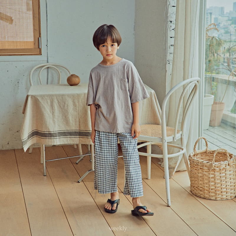 Weekly - Korean Children Fashion - #kidzfashiontrend - Slav Pocket Tee - 2