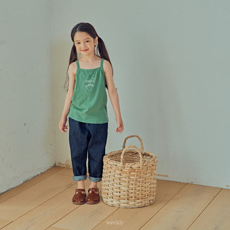 Weekly - Korean Children Fashion - #littlefashionista - Summer Cute Sleeveless - 5