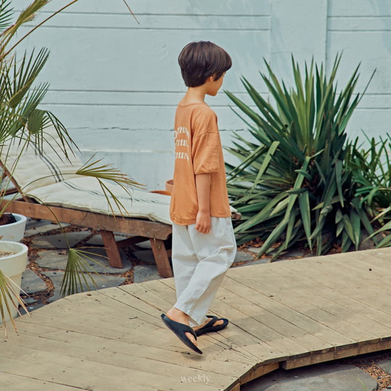 Weekly - Korean Children Fashion - #magicofchildhood - Something Linen Tee - 9