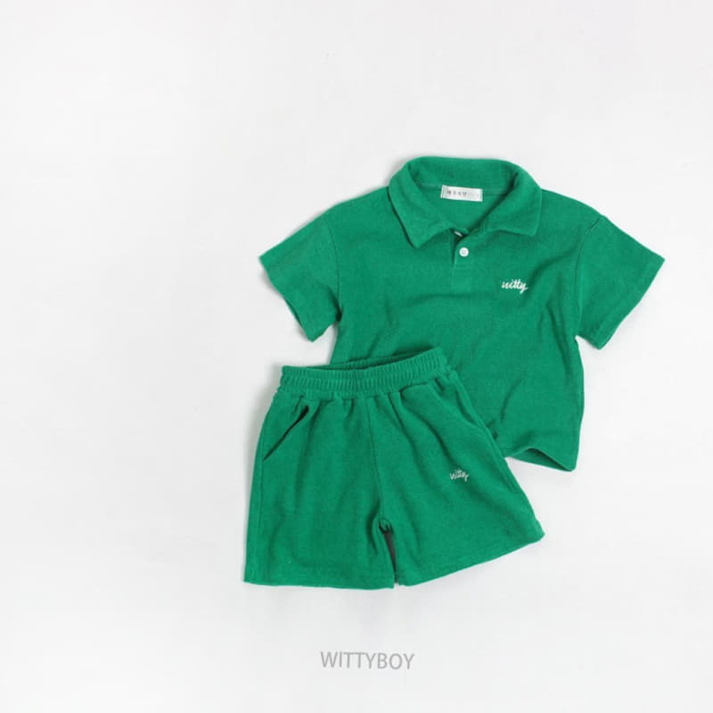 Witty Boy - Korean Children Fashion - #Kfashion4kids - W Terry Pants - 6